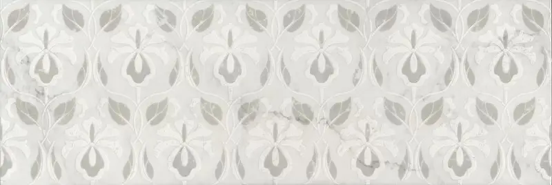 Керамический декор Kerama Marazzi Тубкаль белый глянцевый обрезной 30x89.5x0.9