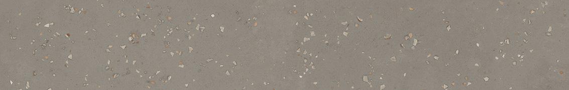 Керамический плинтус Kerama Marazzi Пунтум серый матовый обрезной 60x9,5x0,8