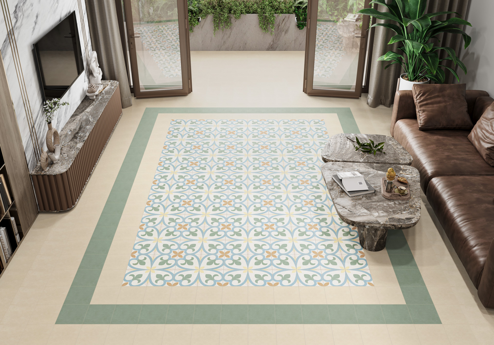 Керамический гранит New Trend Joy GP2020DSA24 матовый 20x20