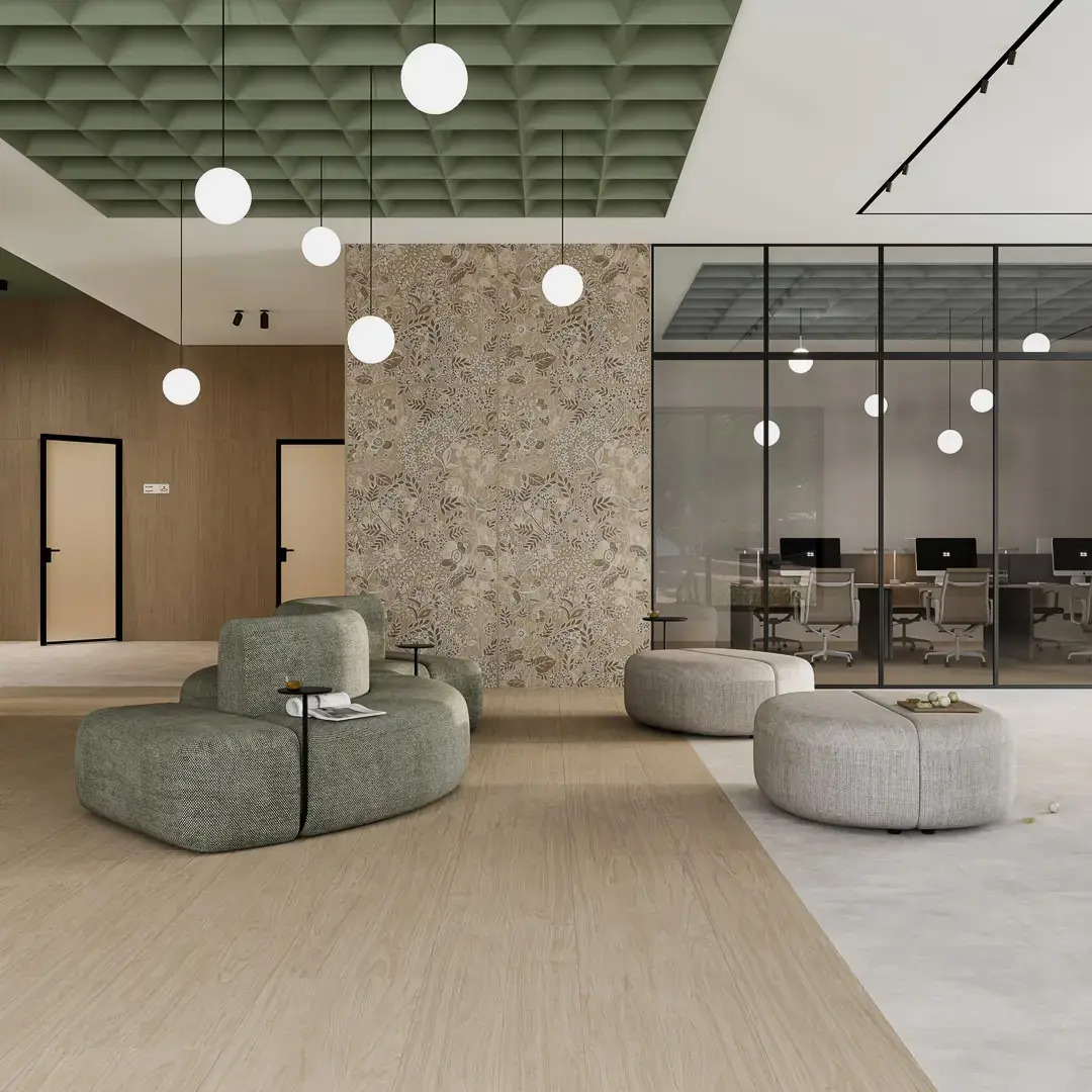 Керамический гранит Kerama Marazzi Арль бежевый светлый матовый обрезной 60x60x0,9