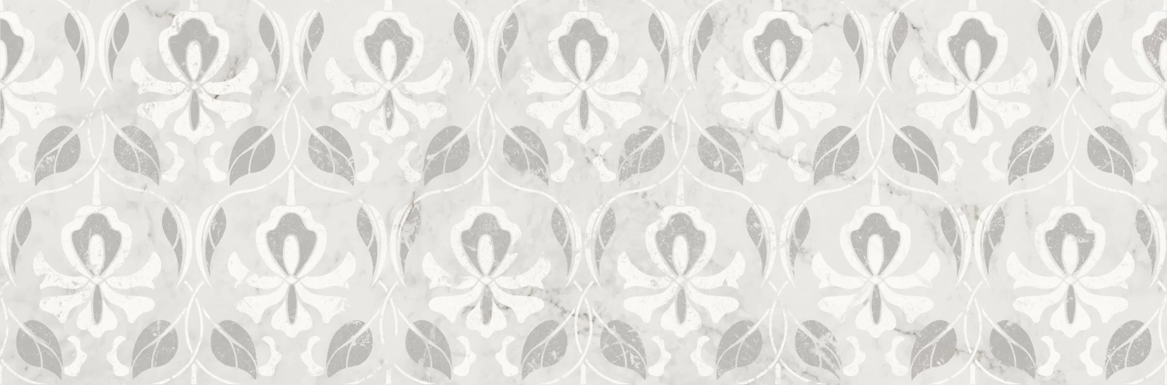 Керамический декор Kerama Marazzi Тубкаль белый глянцевый обрезной 30x89.5x0.9