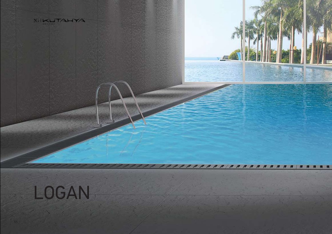 Керамический гранит Kutahya Seramik Logan Anthracite 60x120