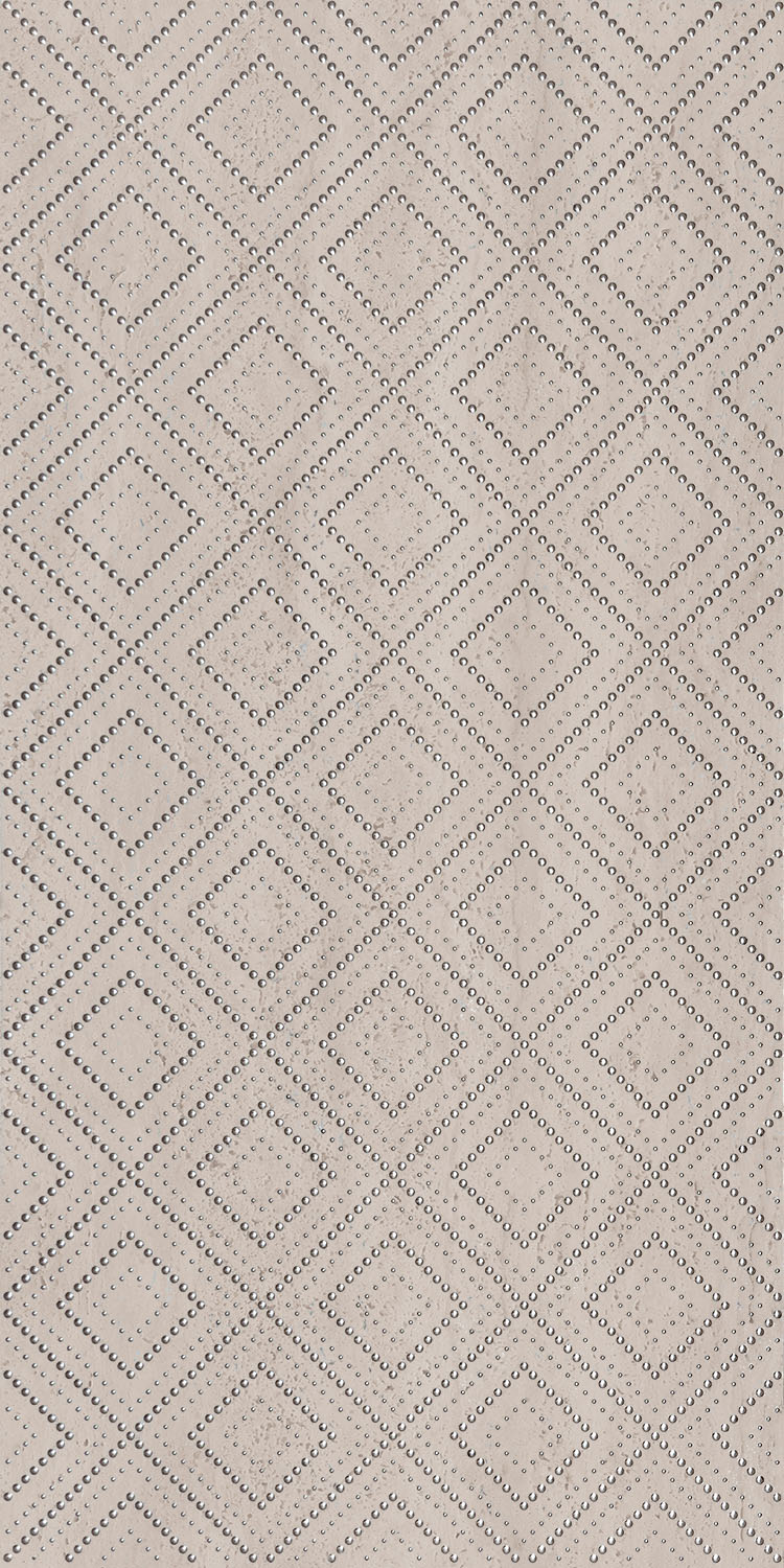 Керамический декор Сан Марко серый матовый обрезной 40х80