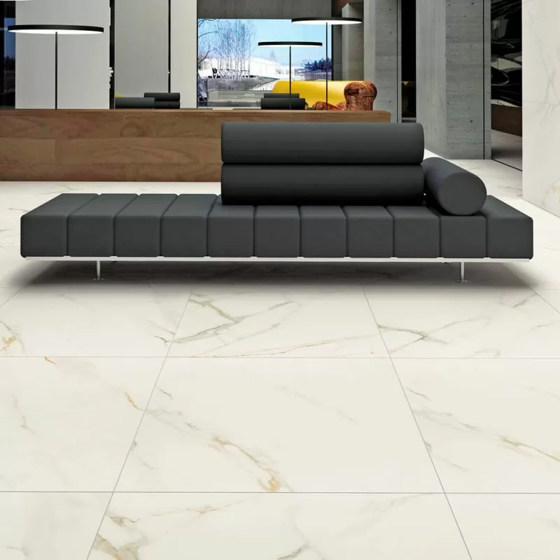 Керамический гранит Kutahya Seramik Royal Calacatta Parlak Nano 60×120