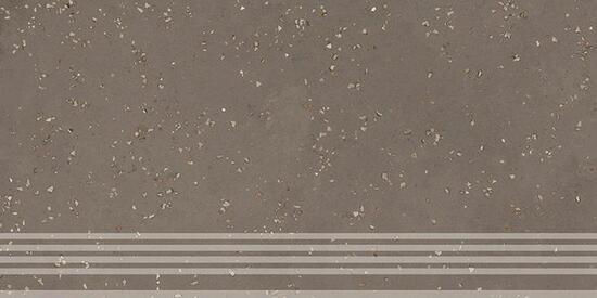 Керамическая ступень Kerama Marazzi Пунтум коричневый матовый обрезной 30x60x0,8