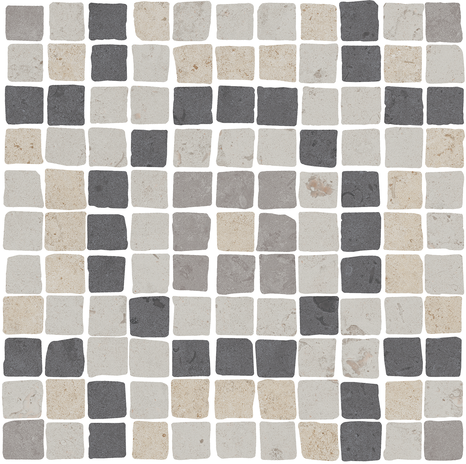 Керамогранитная мозаика Kerama Marazzi Про Лаймстоун Спакко MBS007 1 матовый  20х20