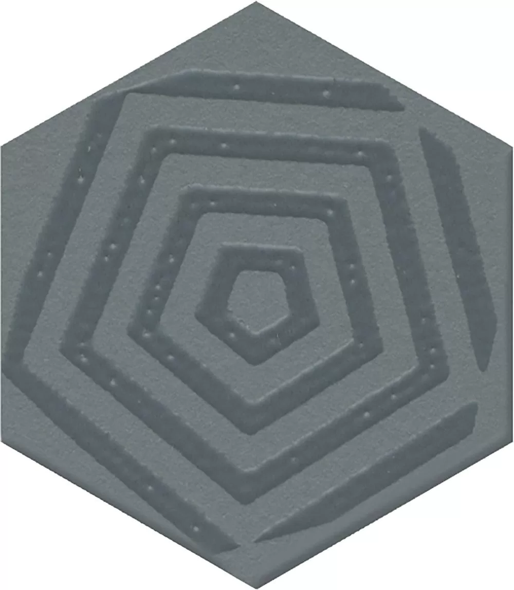 Керамический декор Kerama Marazzi Агуста OS/C241/63012 синий матовый 6x5,2