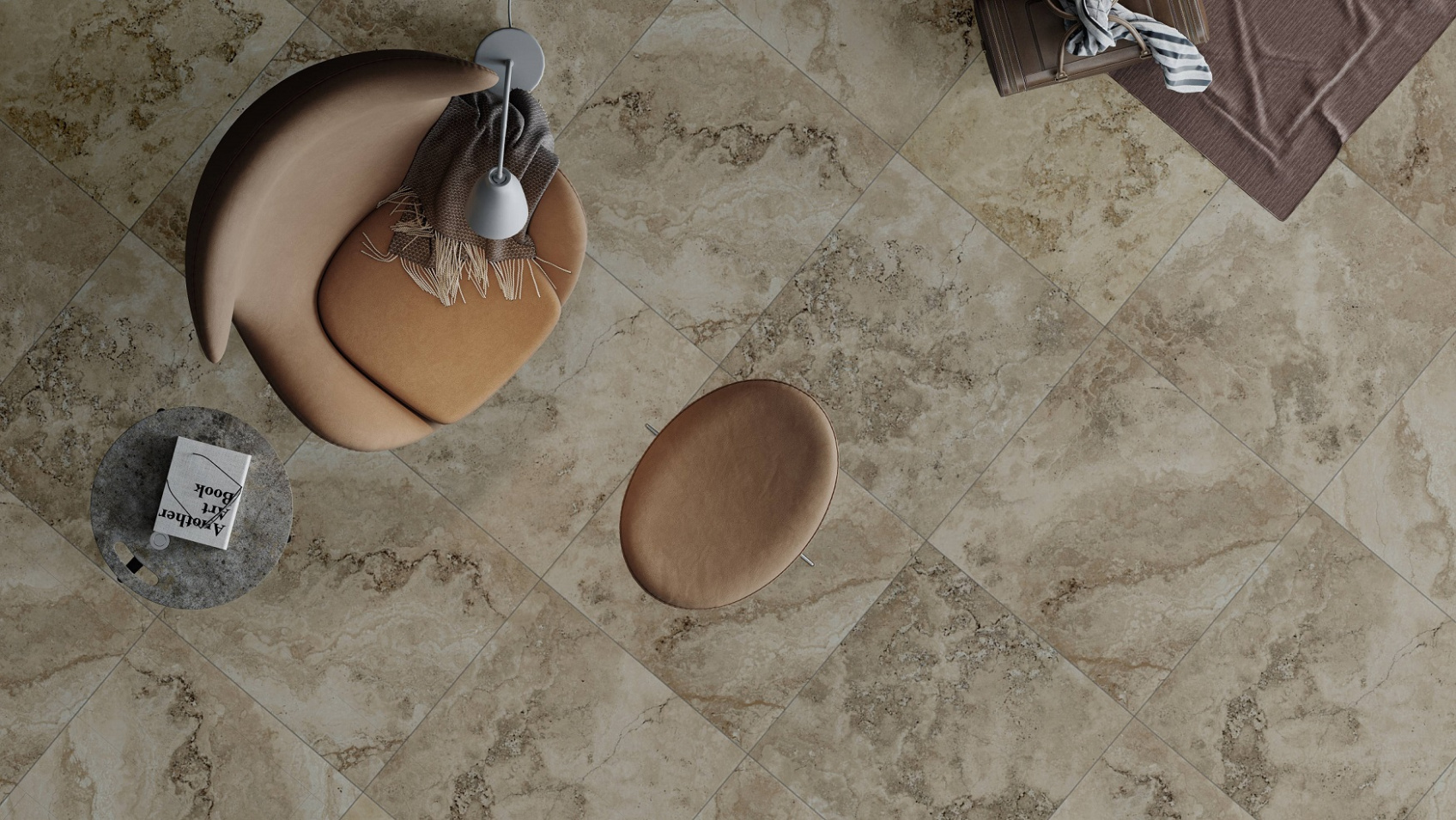 Керамический гранит Grasaro Techno бежевый G -1301/MR 600*600*9