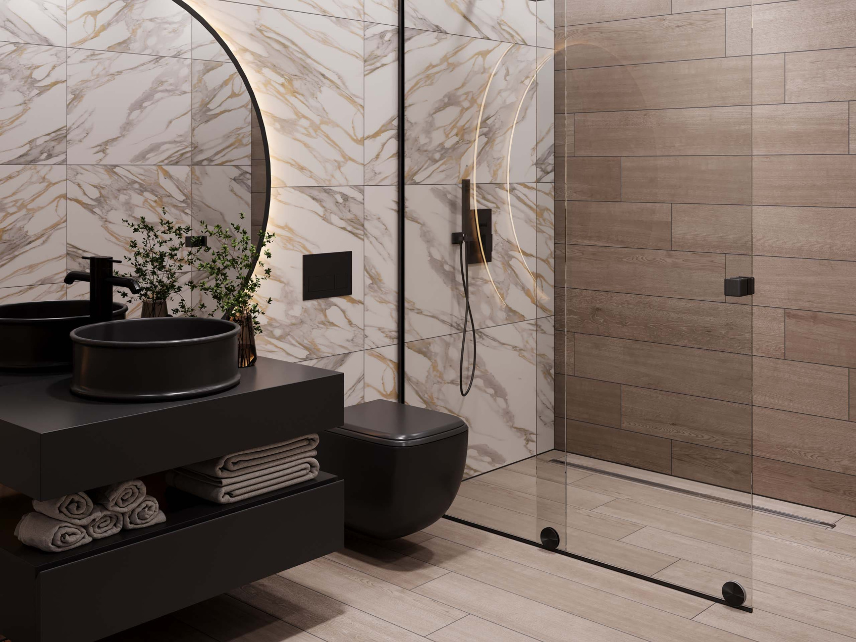 Керамический гранит Estima Miramare White RM01 неполированный 60x120x9