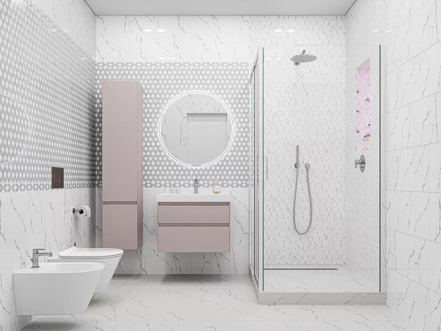 Керамическая плитка Kerama Marazzi Мираколи белая глянцевая 20х30