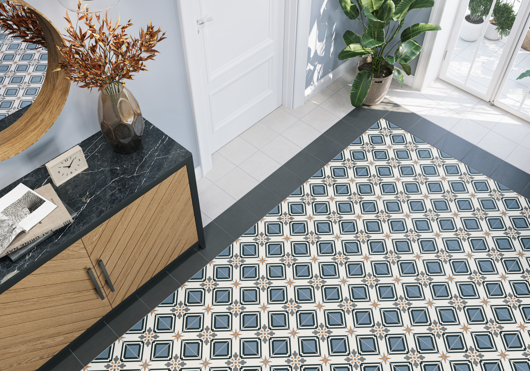 Керамический гранит New Trend Dante GP2020DNN23 матовый 20x20