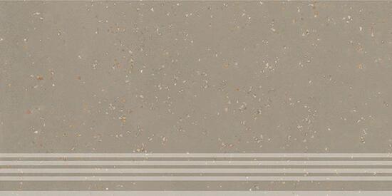 Керамическая ступень Kerama Marazzi Пунтум бежевый матовый обрезной 30x60x0,8