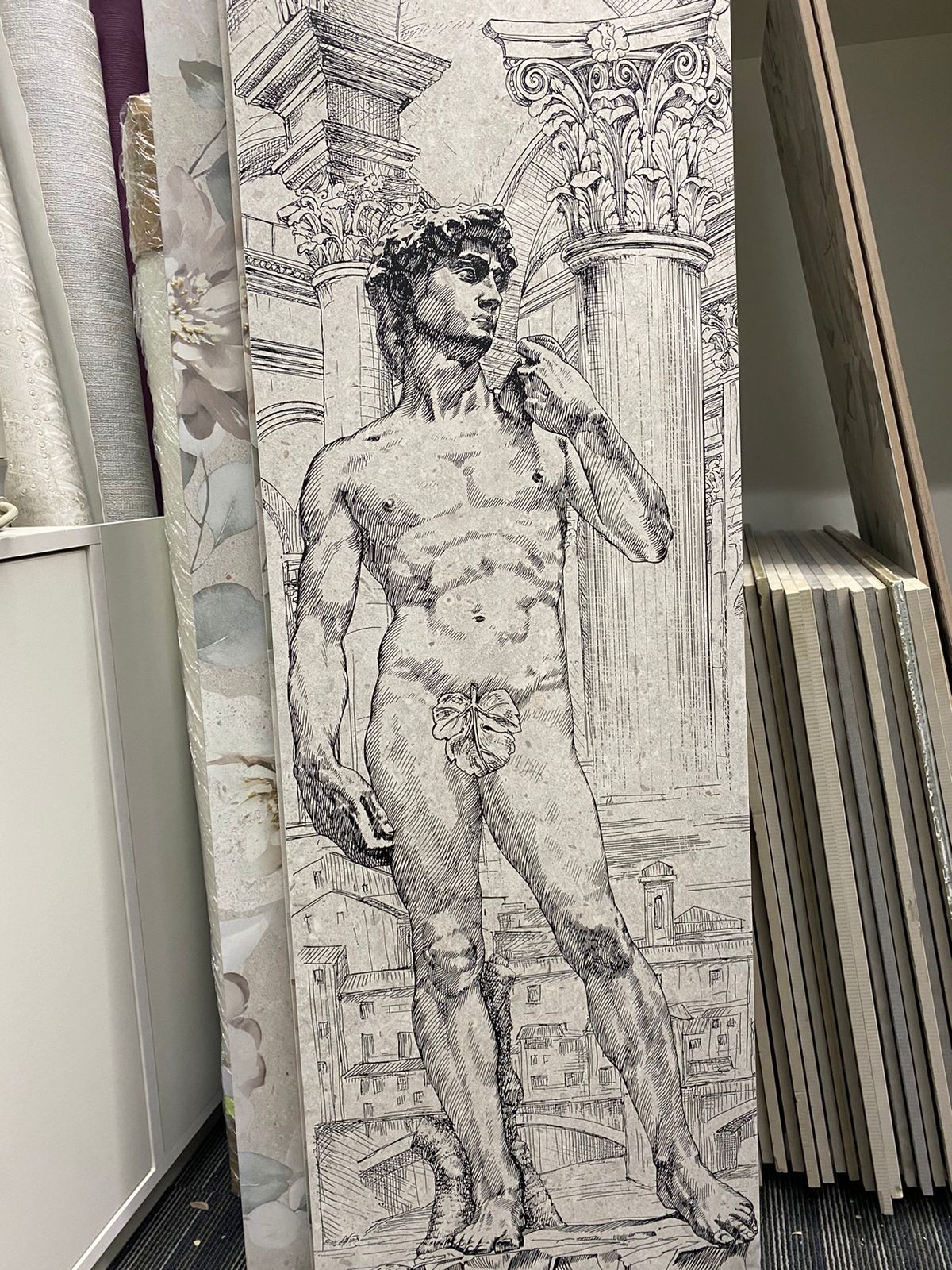 Керамический декор Kerama Marazzi Риккарди VT/A534/14053R 1 матовый обрезной 40х120