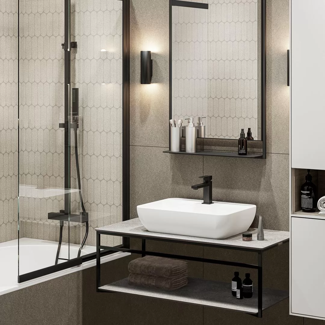 Керамический гранит Kerama Marazzi Джиминьяно DD519320R серый матовый обрезной 60х119,5