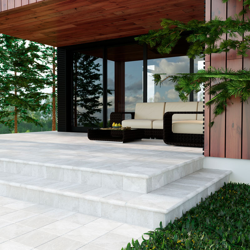 Клинкерная плитка EXAGRES Бостон BASE WHITE 33х33