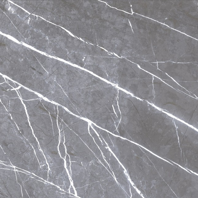 Керамический гранит Грессе Симбел GRS05-05 Гриззли серый мрамор 600x600x10