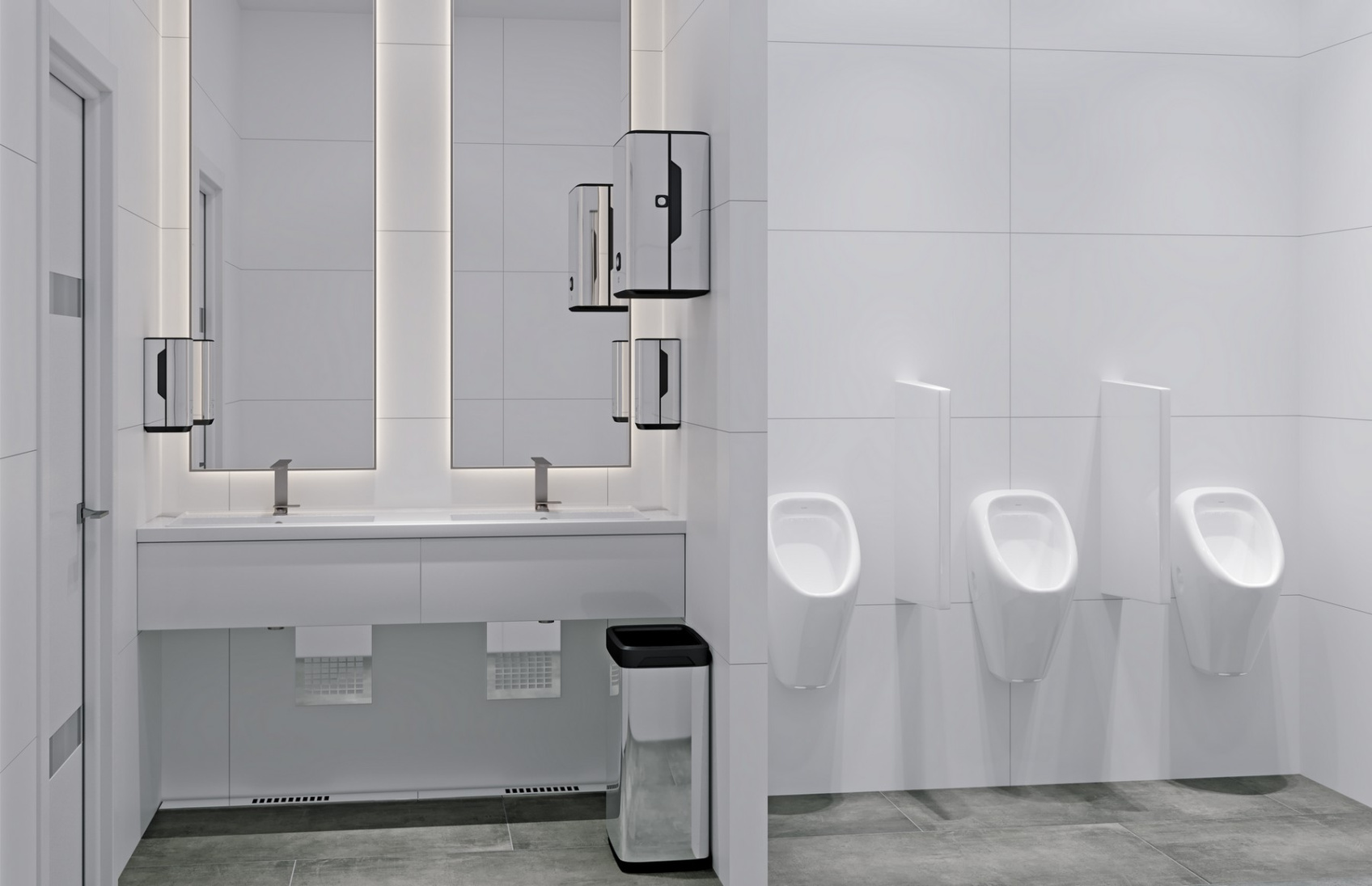 Керамический гранит Grasaro Domino G-100/MR белый матовый 60x120