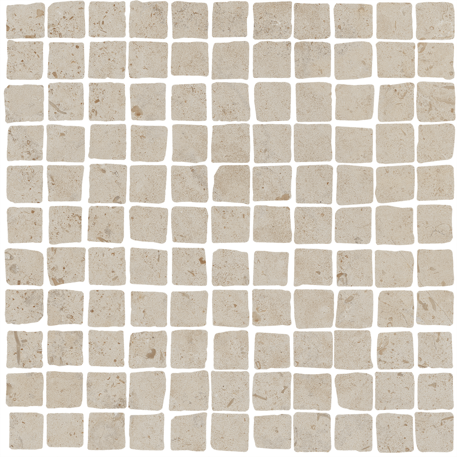 Керамогранитная мозаика Kerama Marazzi Про Лаймстоун Спакко MBS005 бежевый матовый 20х20