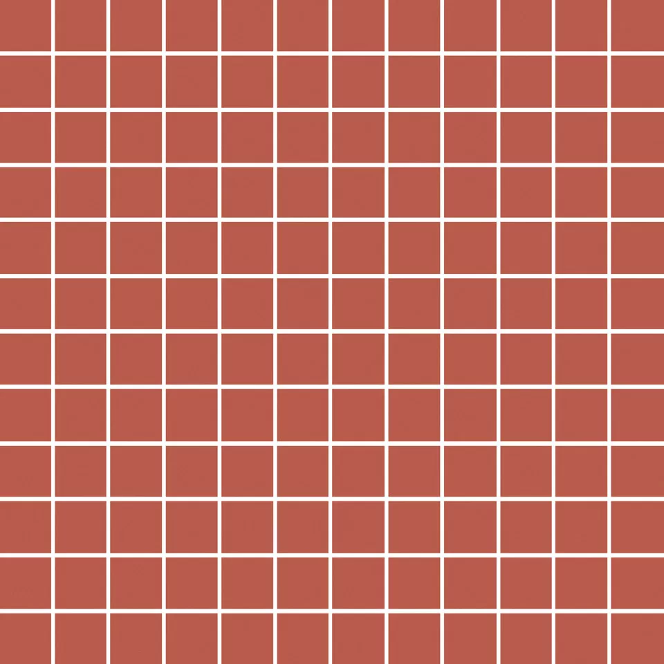 Керамическая мозаика Kerama Marazzi Темари красная матовая 29.8x29.8