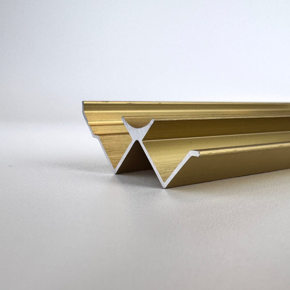 Профиль для бамбуковых панелей Bonaparte Gold-803 угловой внутренний