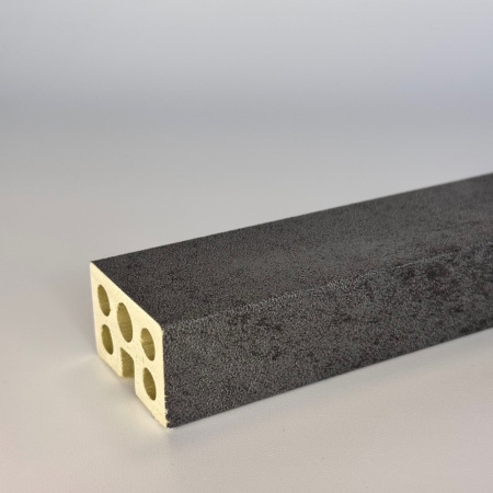 Бамбуковая панель Bonaparte Stick cemento dark 2800*40*25 (1кор=24шт)