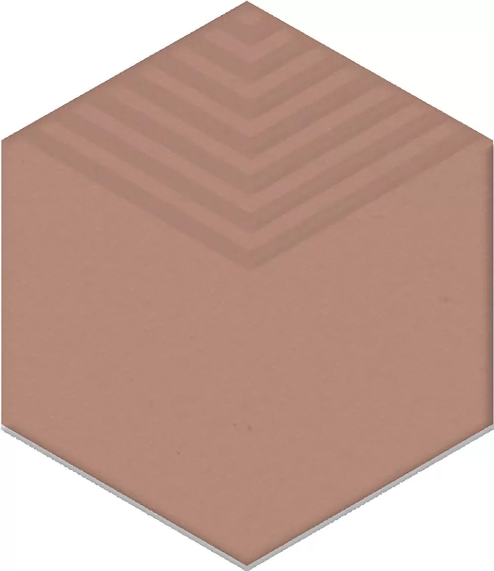 Керамический декор Kerama Marazzi Агуста OS/D241/63010 розовый матовый 6x5,2