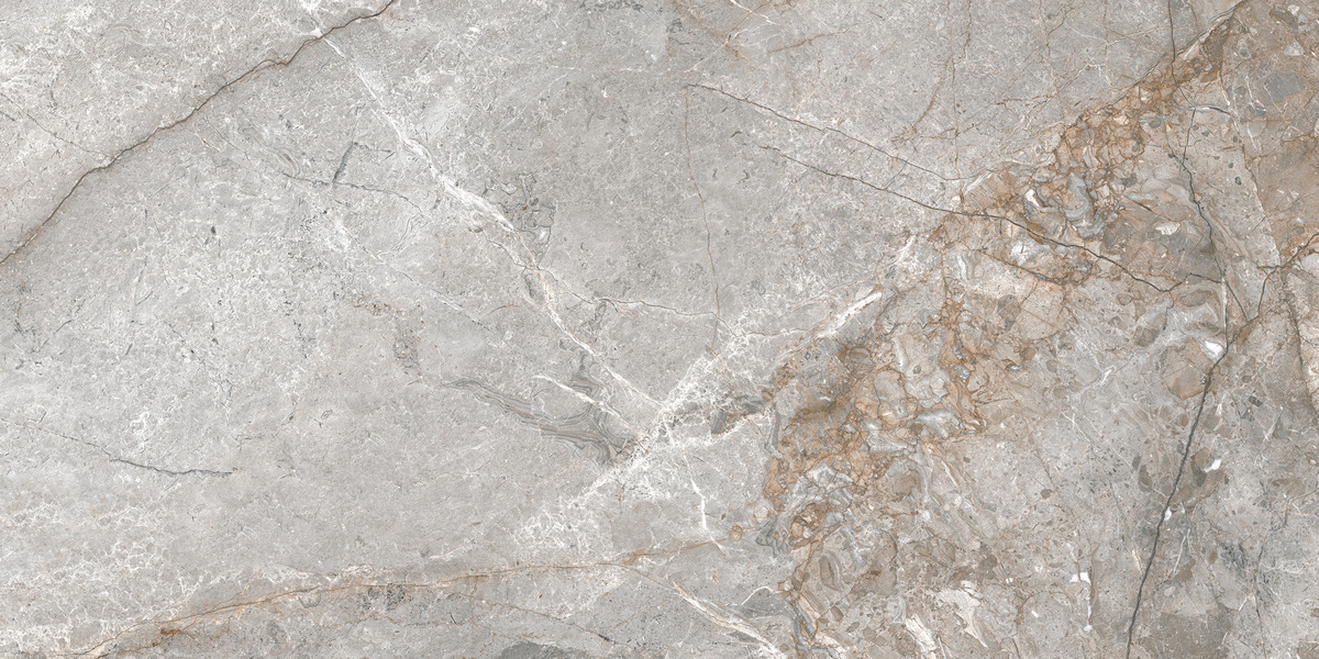 Керамический гранит Meissen Keramik Sense серый рельеф 44.8x89.8