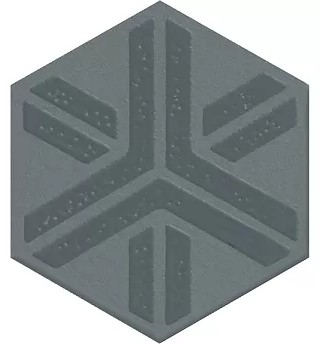 Керамический декор Kerama Marazzi Агуста OS/C241/63012 синий матовый 6x5,2