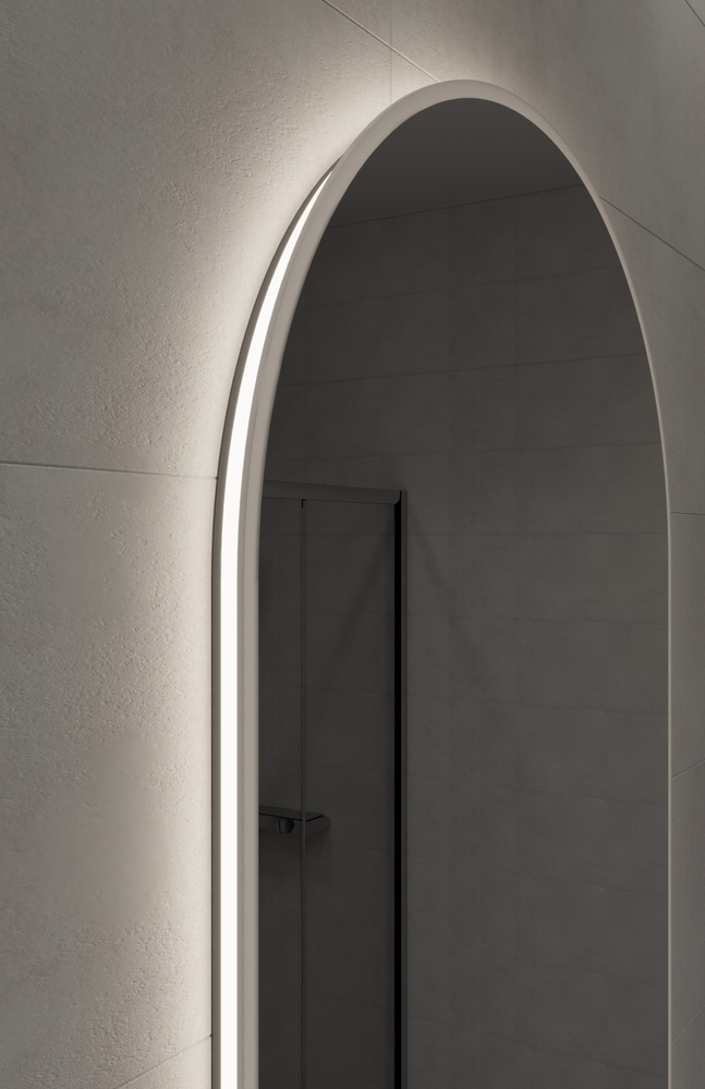 Зеркало ECLIPSE Fusion 60x145 с подсветкой овальное