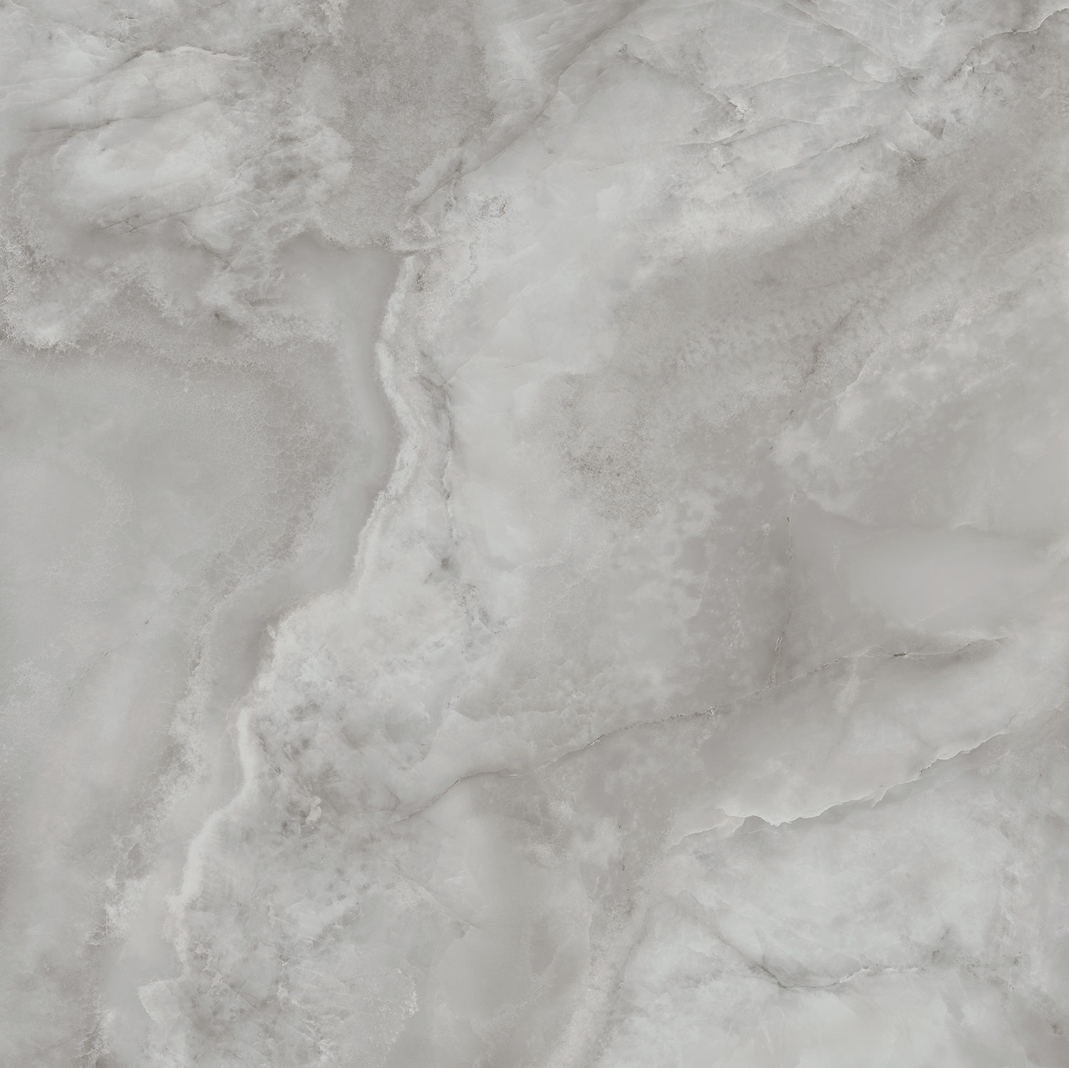 Керамический гранит Kerama Marazzi ОничеS G015822R серый светлый лаппатированный 119,5х119,5