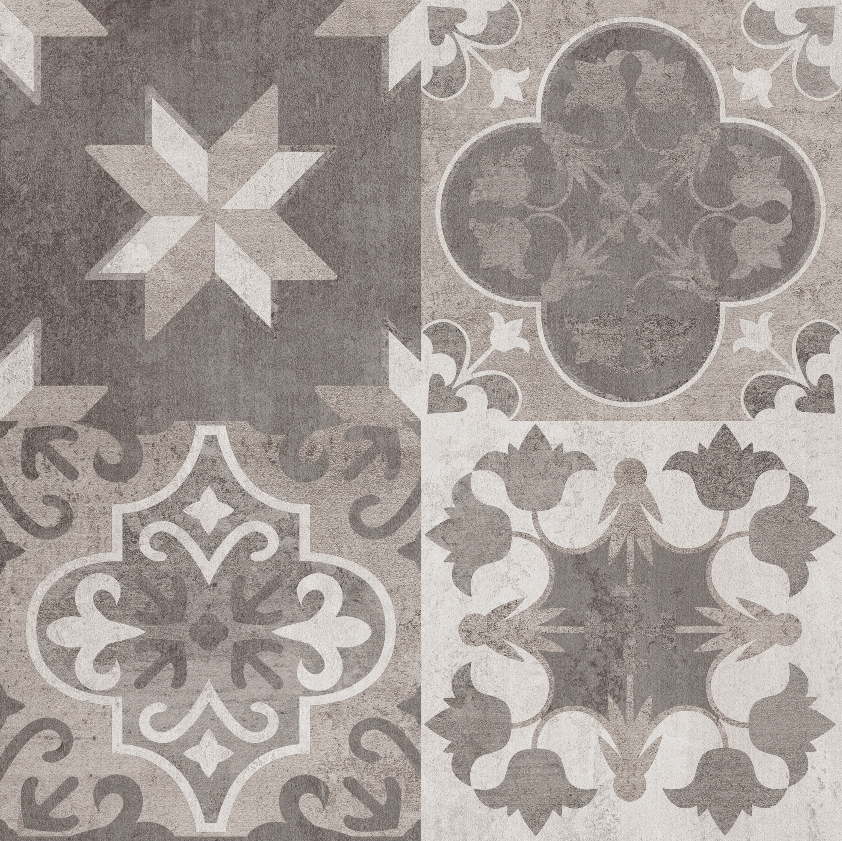 Керамический гранит Estima Art AR01 Patchwork неполированный 40,5х40,5