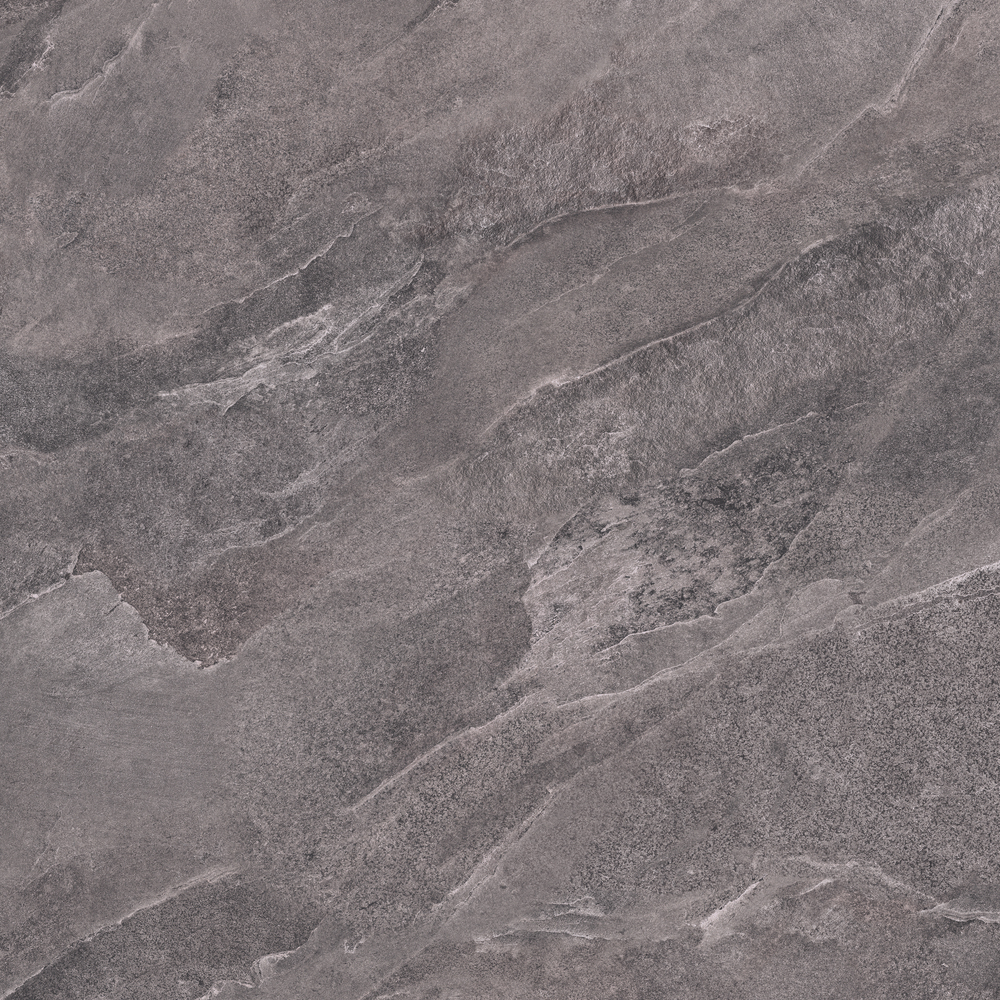 Керамический гранит Cersanit Coastline темно-серый ректификат рельеф 59,8x59,8 A17894