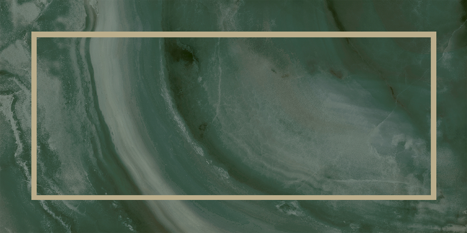 Керамический декор Kerama Marazzi Сеттиньяно OS\C275\19077 зеленый глянцевый 9,9x20