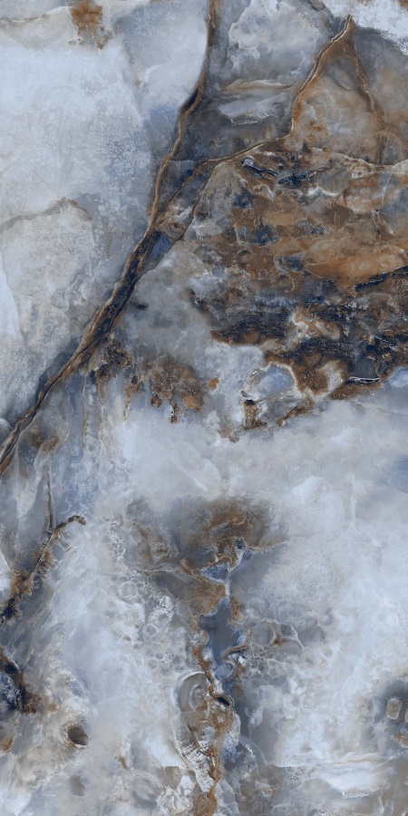 Керамический гранит Primavera Jakarta Blue carving 60x120 CR210 матовый