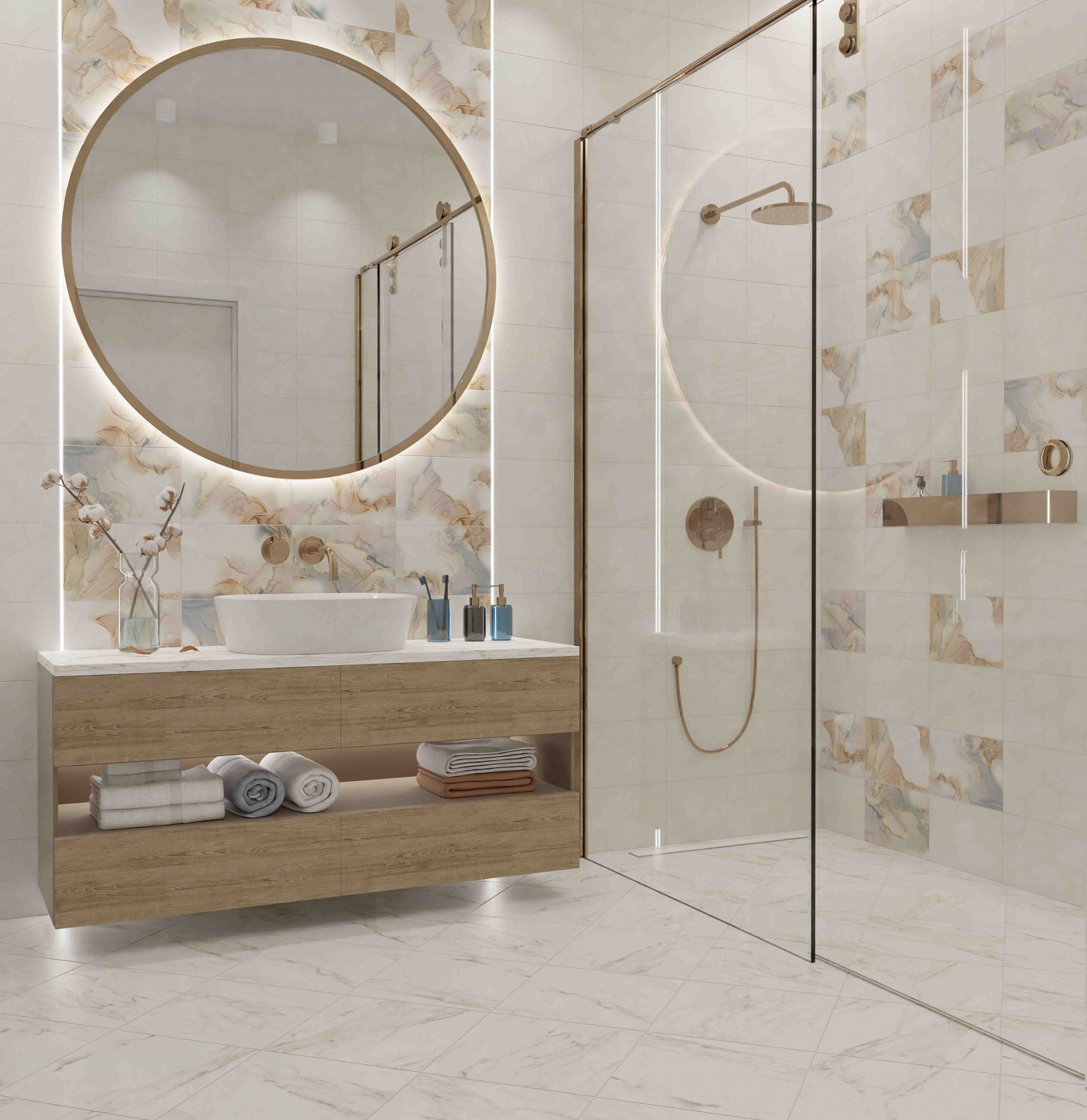 Керамический декор Axima Челси D 20x30