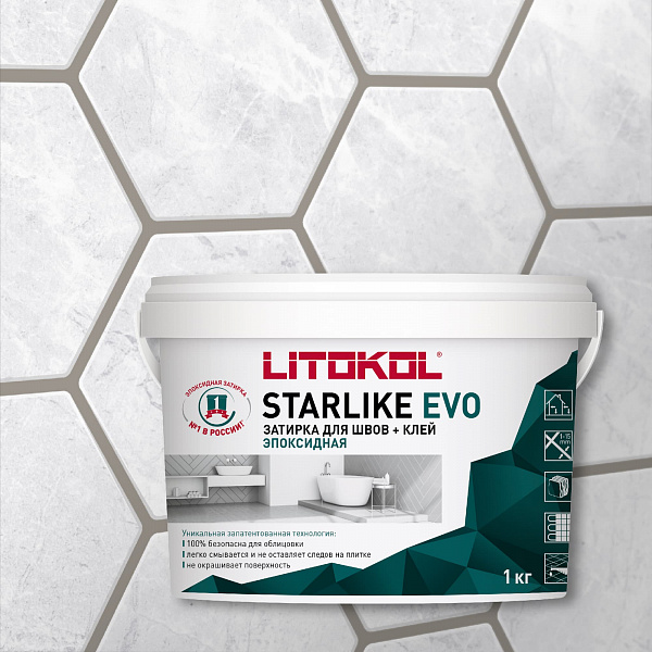 Затирка STARLIKE EVO S.215 Tortora 1 кг в Уфе — купить с доставкой | Nova