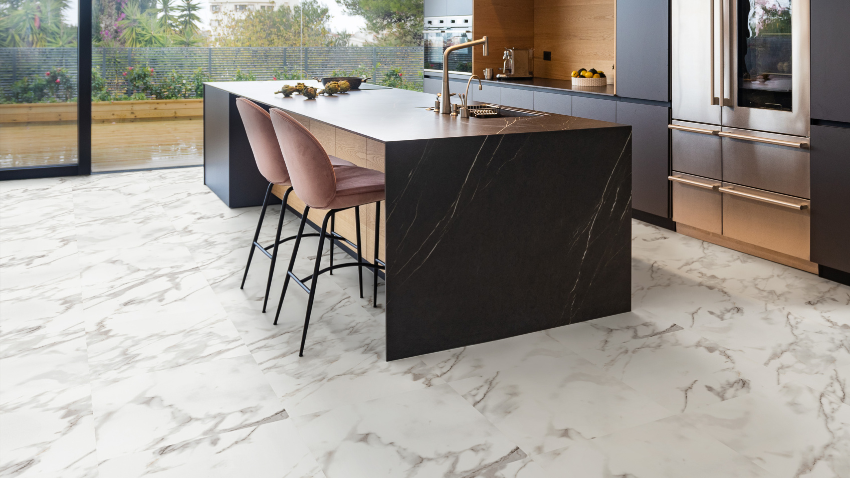 Кварцвинил Timber BLACKWOOD DRYBACK LETHA GL 457.2х457.2х2.7