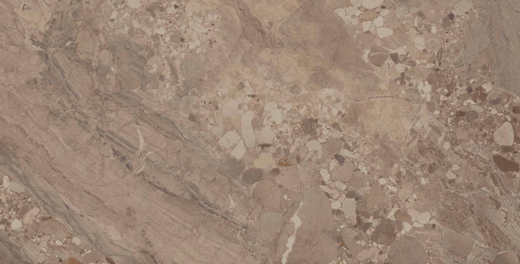 Керамический гранит Estima Oceanmist OM03 Brown полированный 60x120