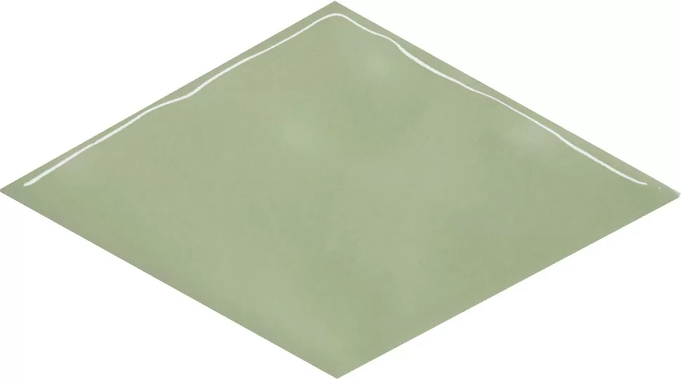 Керамический декор Kerama Marazzi Риад зеленый светлый глянцевый 13.5x7.8