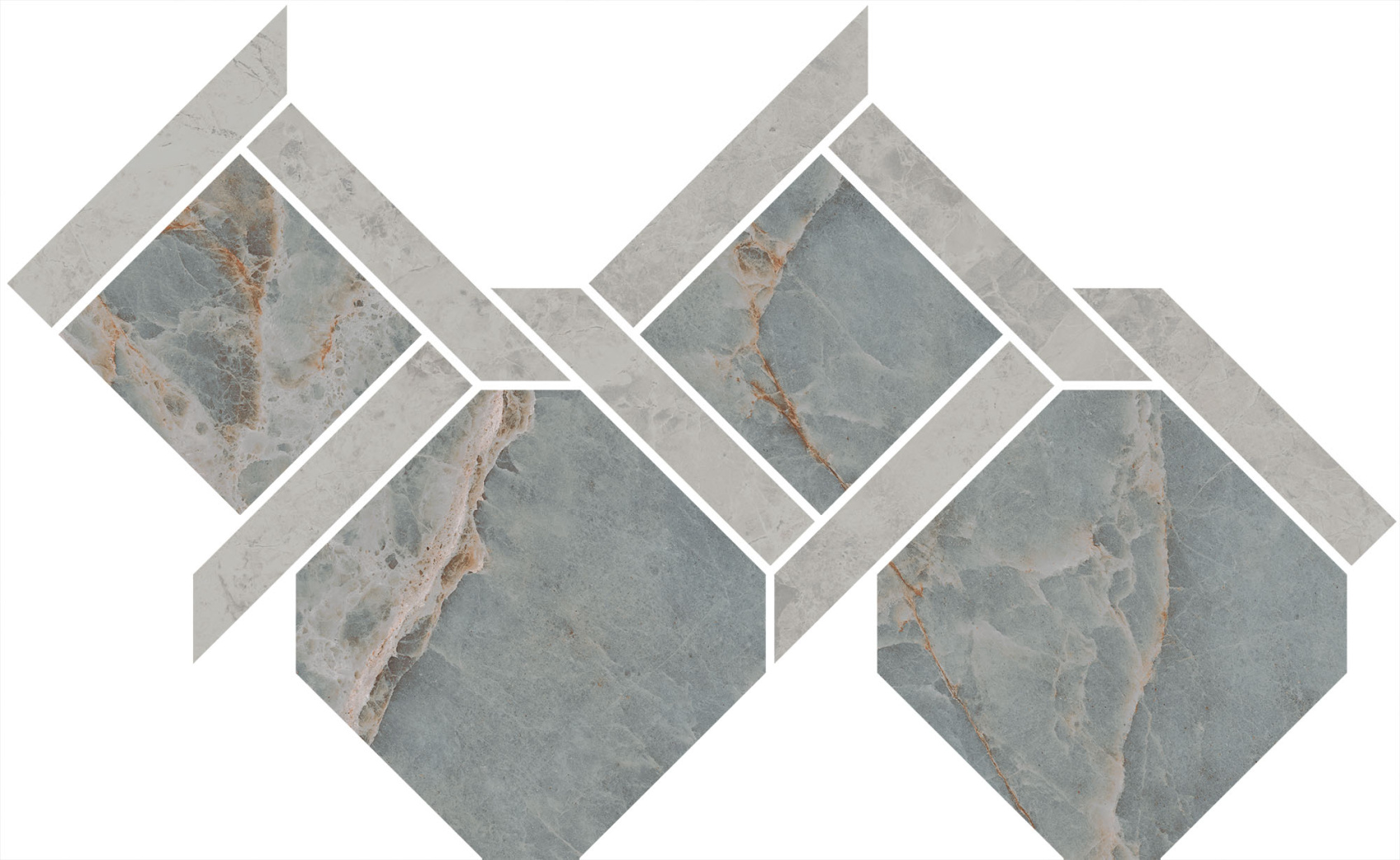 Керамический декор Kerama Marazzi Риальто 2 наборный лаппатированный 48x29.5 в Уфе — купить с доставкой | Nova
