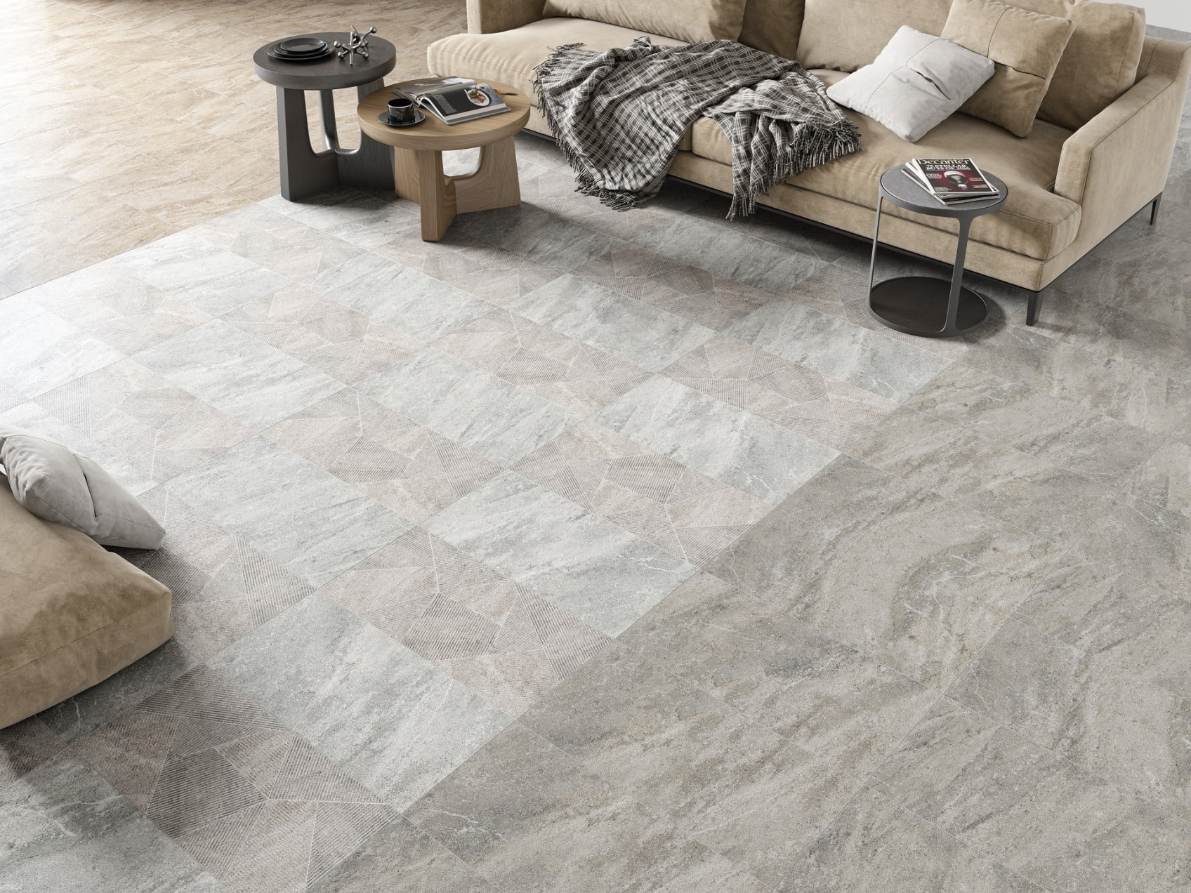 Керамический гранит Lasselsberger Ceramics Титан 6260-0070 (ст. арт. 6060-0256) 30х60 серый