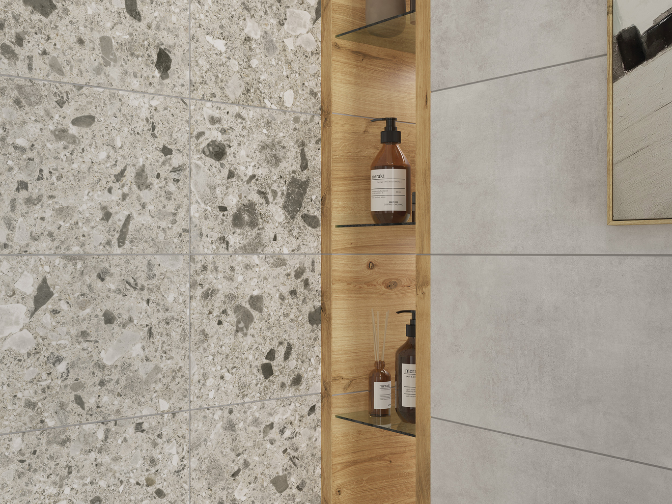 Керамический гранит Cersanit Space серый А16336 (SC4L092) 29,7х59,8