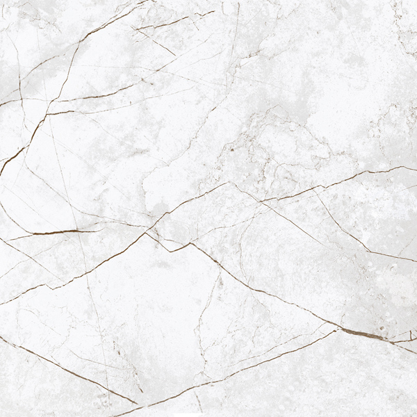 Керамический гранит Sandra CF101 LLR лаппатированный белый 600х600