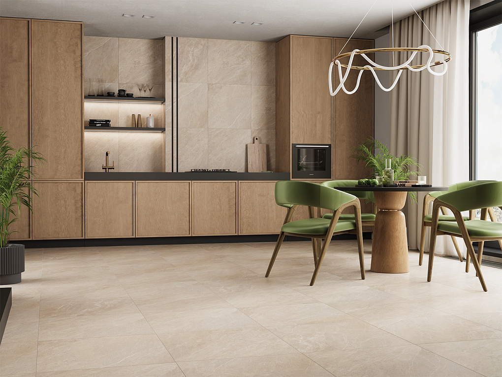 Керамический гранит Gracia Ceramica Abremo beige PG 01 матовый 600х600