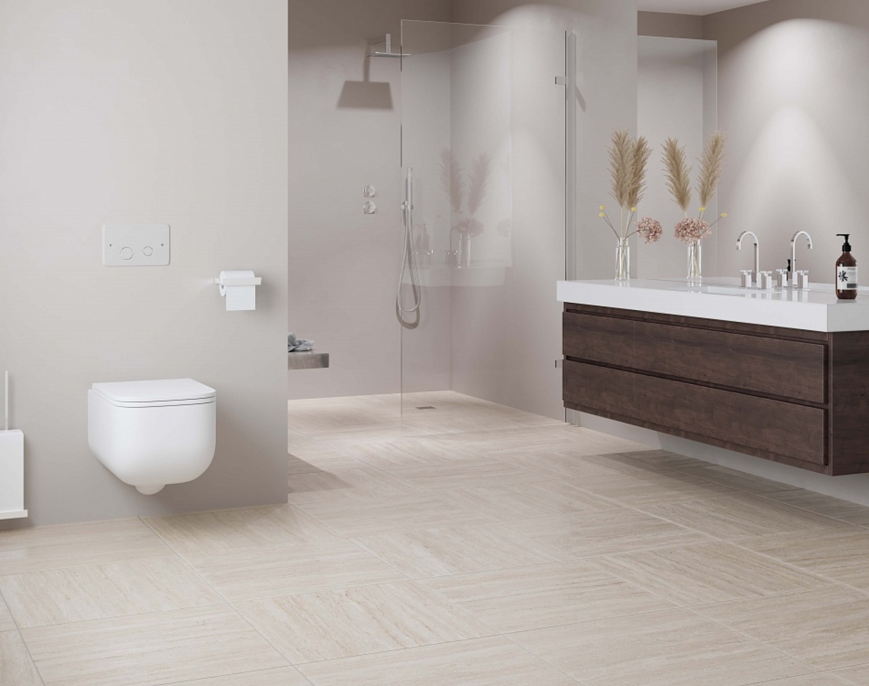 Керамический гранит Axima Tivoli бежевый 60х120
