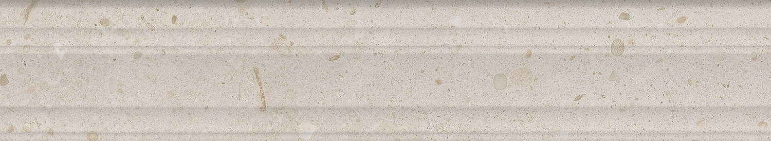Керамический бордюр Kerama Marazzi Риккарди BLF011R бежевый матовый структура обрезной 40x7,3