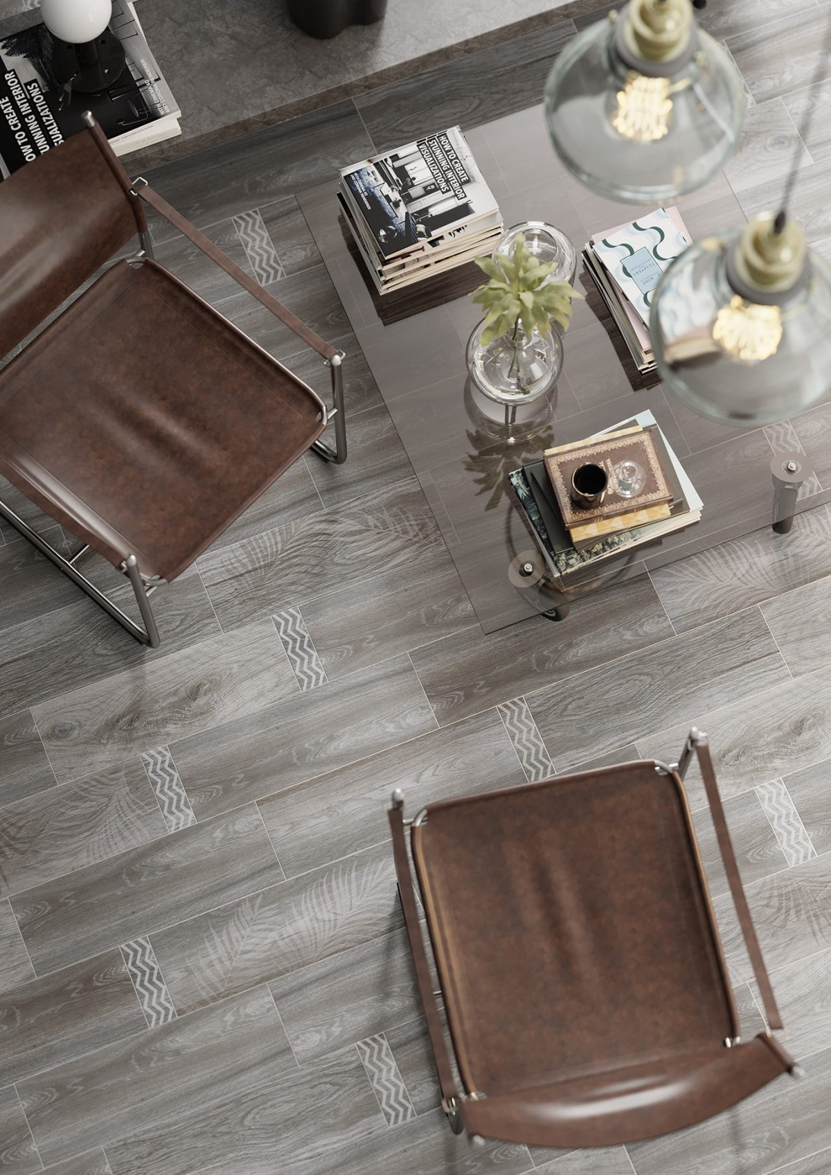 Керамический гранит Lasselsberger Ceramics Шэдоу 6264-0003 20х60 серый