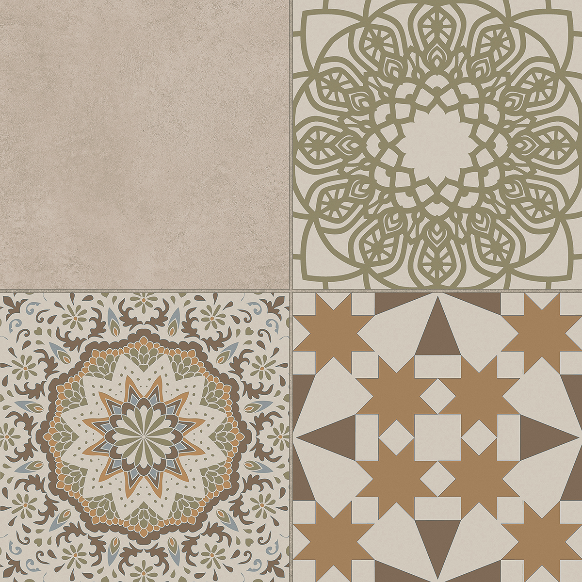 Керамический гранит Estima Jam Beige JA01 неполированный 40,5x40,5x8