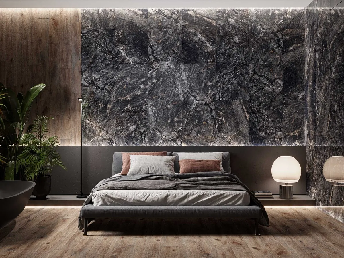 Керамический гранит Estima Marble Onlygres MOG501 Dark полированный 60х120