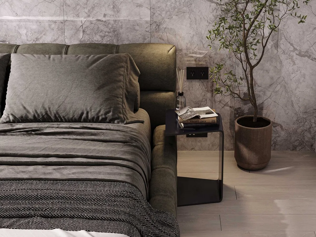 Керамический гранит Estima Marble Onlygres MOG201 Grey полированный 60х120